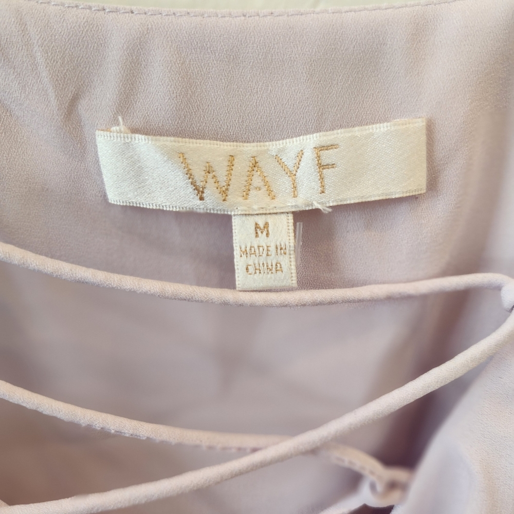 Wayf Lace Up Ruffle Cami - Picture 2 of 8
